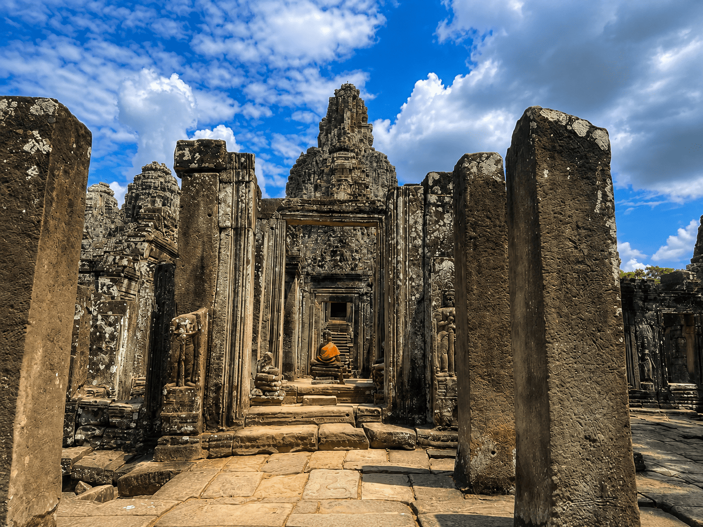Angkor Wat au lever du soleil, Siem Reap, Cambodge